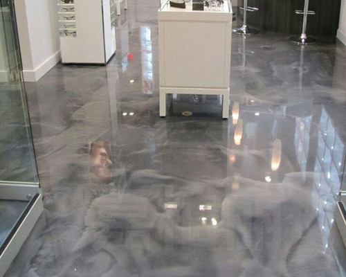 复古地坪漆施工